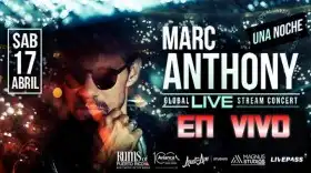 Marc Anthony ofrece concierto gratis por internet