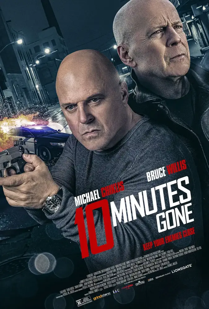 Cartel ampliado de 10 minutos menos