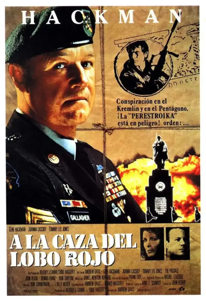 Cartel ampliado de A la caza del lobo rojo