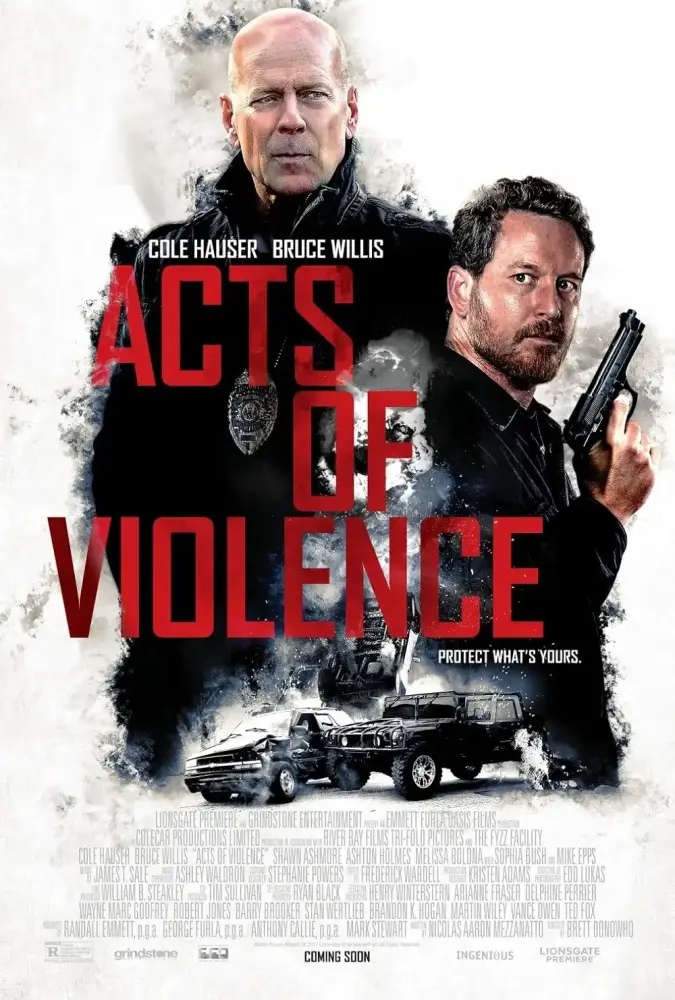 Cartel ampliado de Acts of Violence