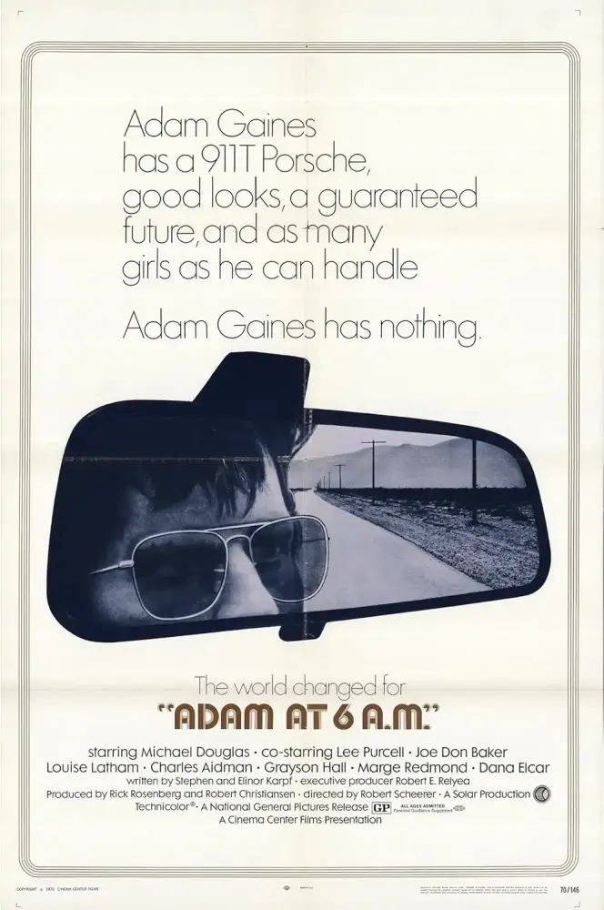Cartel ampliado de Adam a las 6 de la madrugada