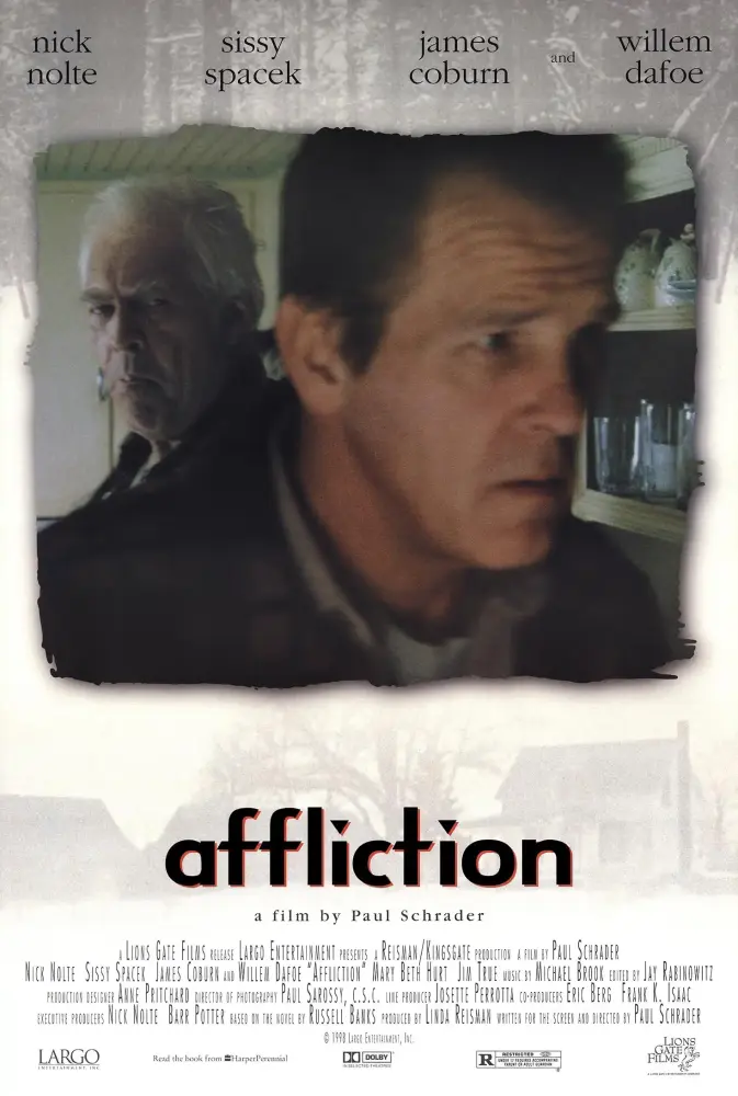 Cartel ampliado de Aflicción