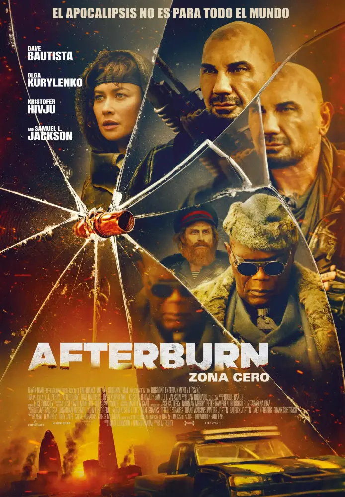 Cartel ampliado de Afterburn (Zona cero)