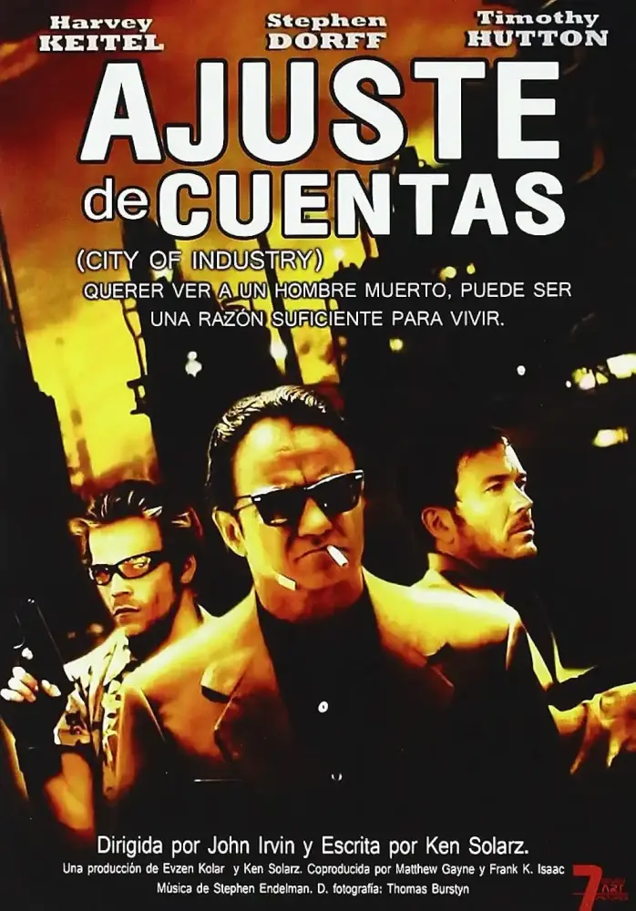 Cartel ampliado de Ajuste de cuentas