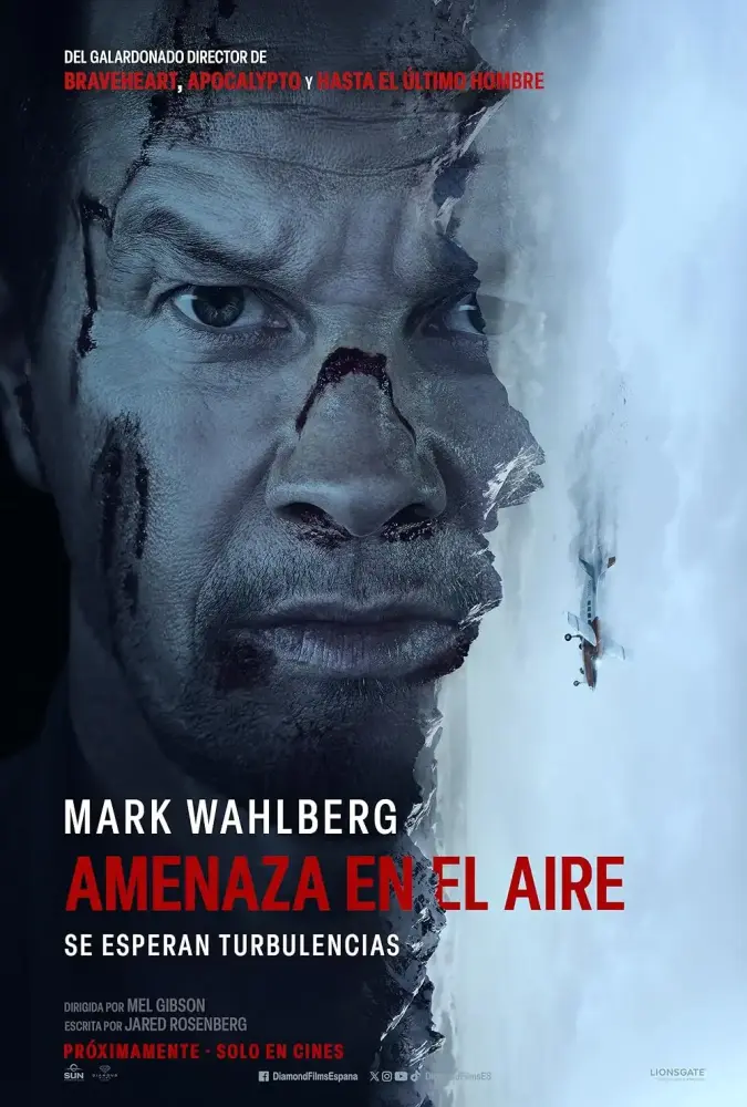 Cartel ampliado de Amenaza en el aire