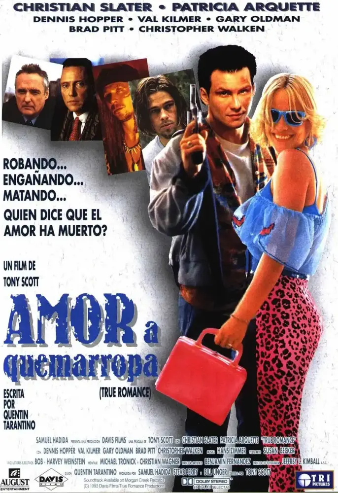 Cartel ampliado de Amor a quemarropa