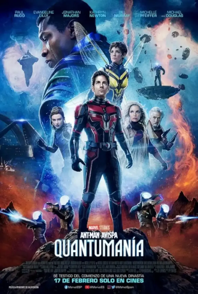 Cartel ampliado de Ant-Man y la Avispa: Quantumanía