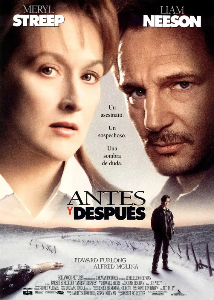 Cartel ampliado de Antes y después