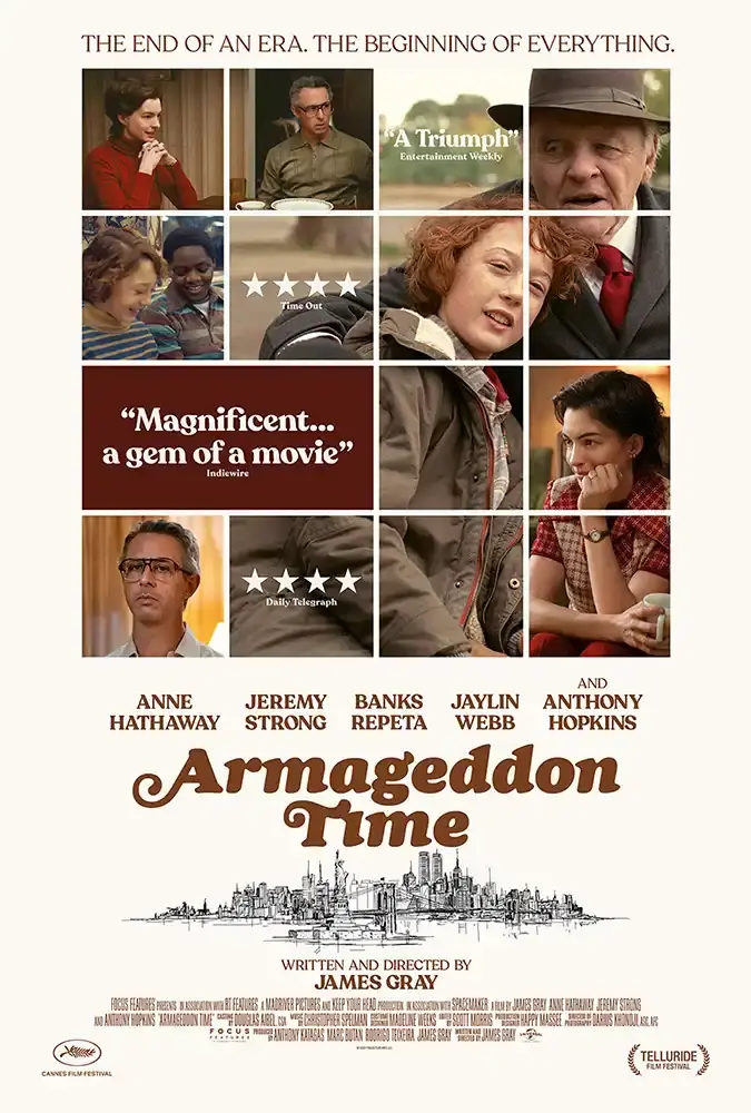 Cartel ampliado de Armageddon Time