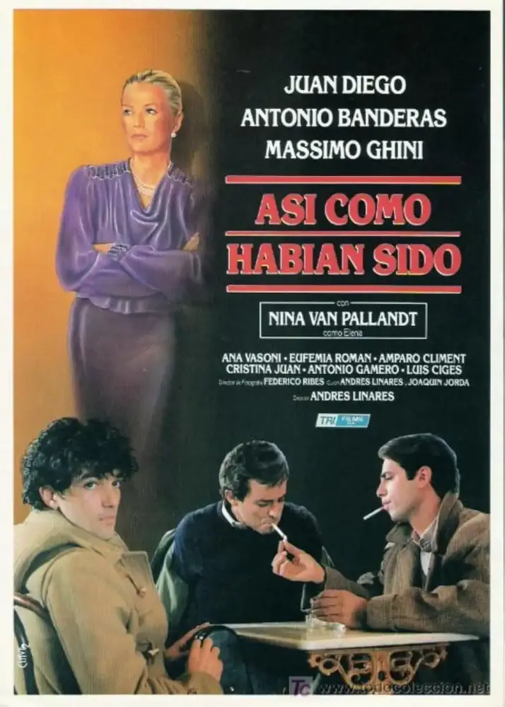 Cartel ampliado de Así como habían sido