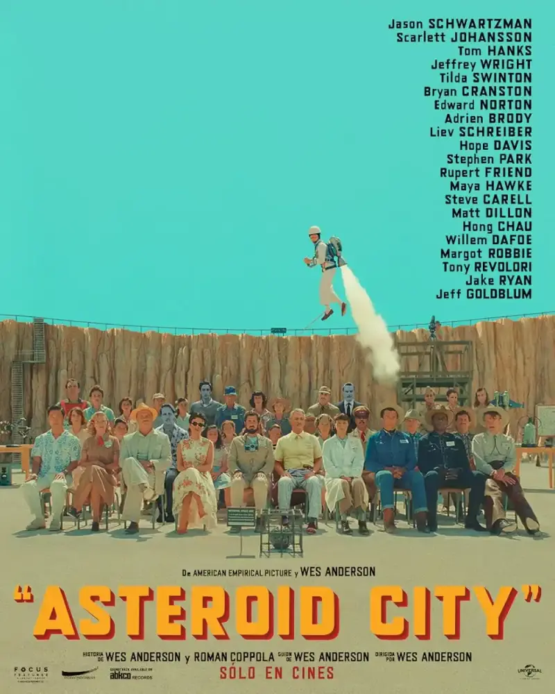 Cartel ampliado de Asteroid City