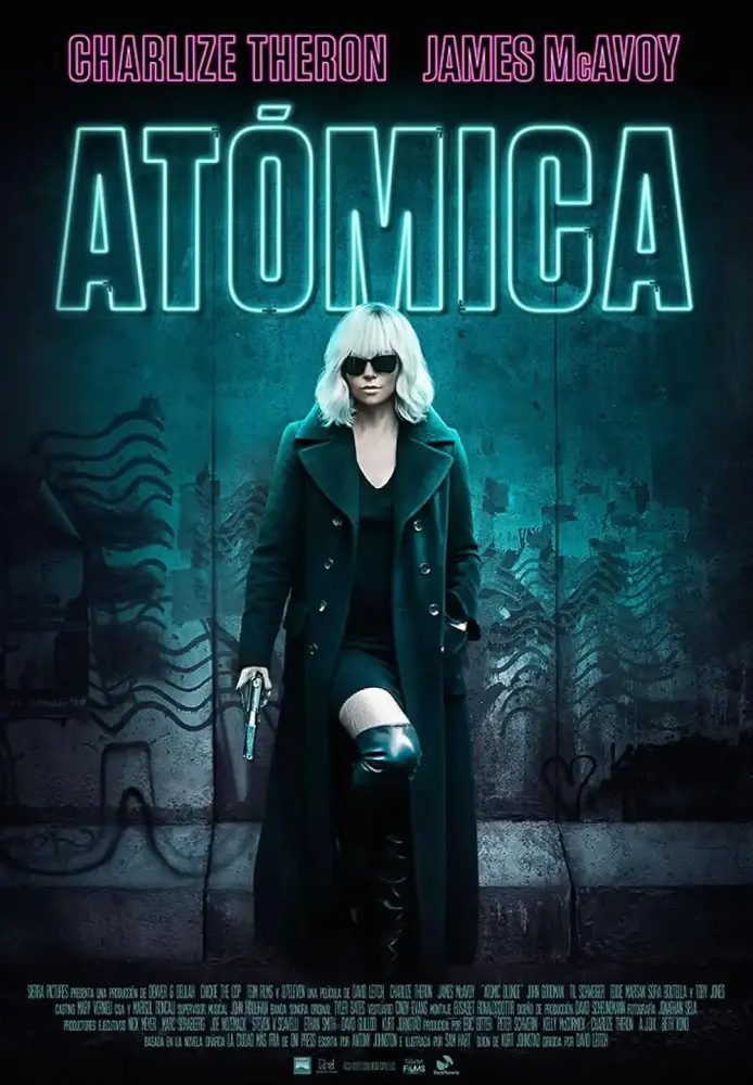 Cartel ampliado de Atómica