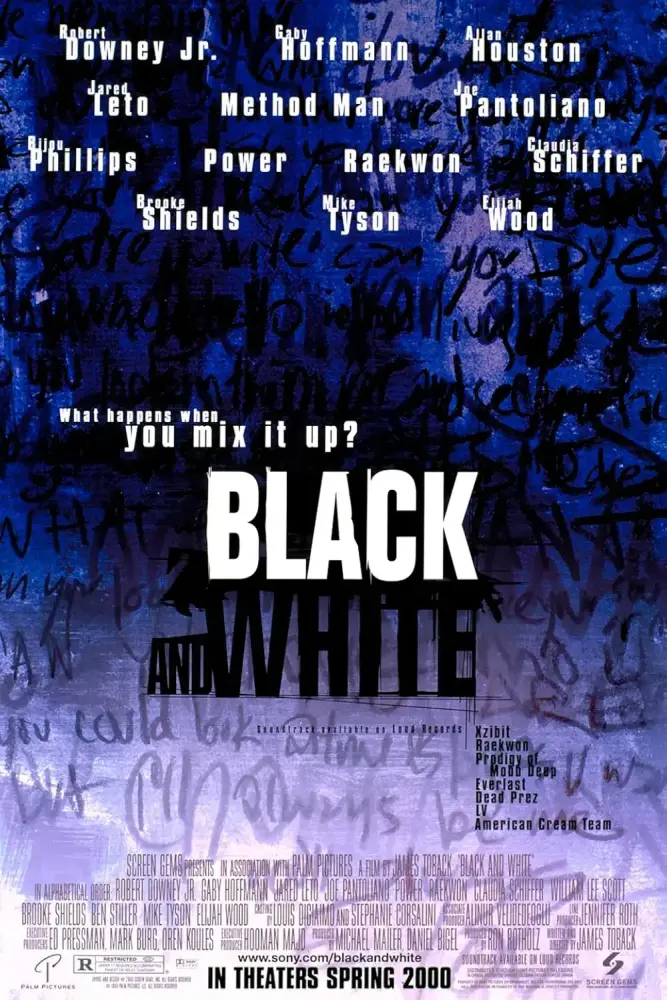 Cartel ampliado de Black and White