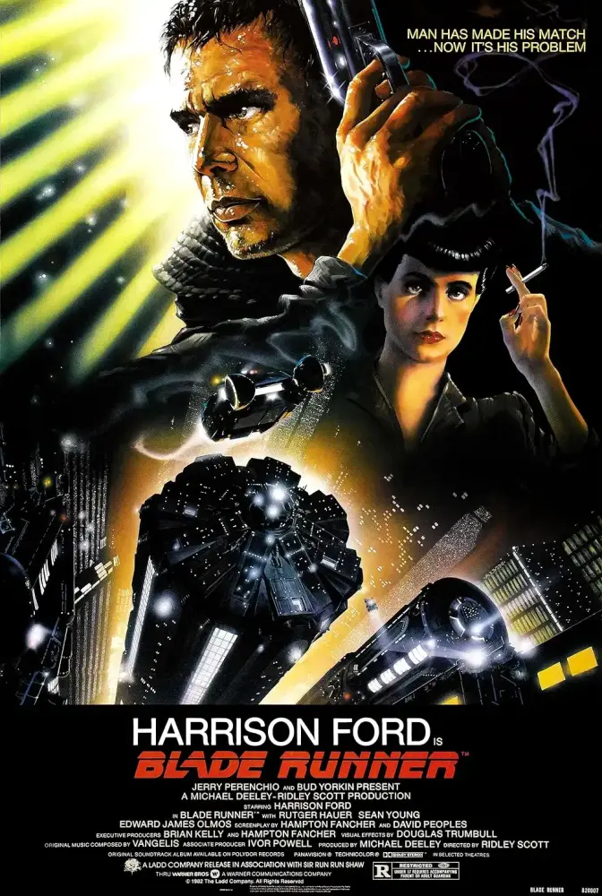 Cartel ampliado de Blade Runner