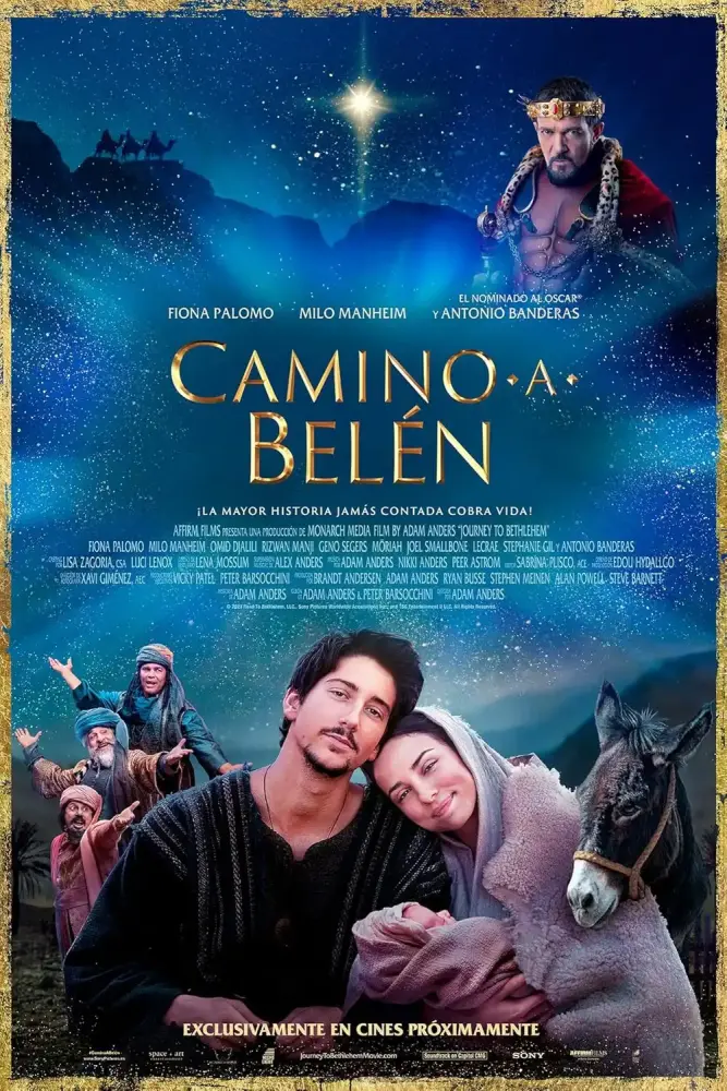 Cartel ampliado de Camino a Belén