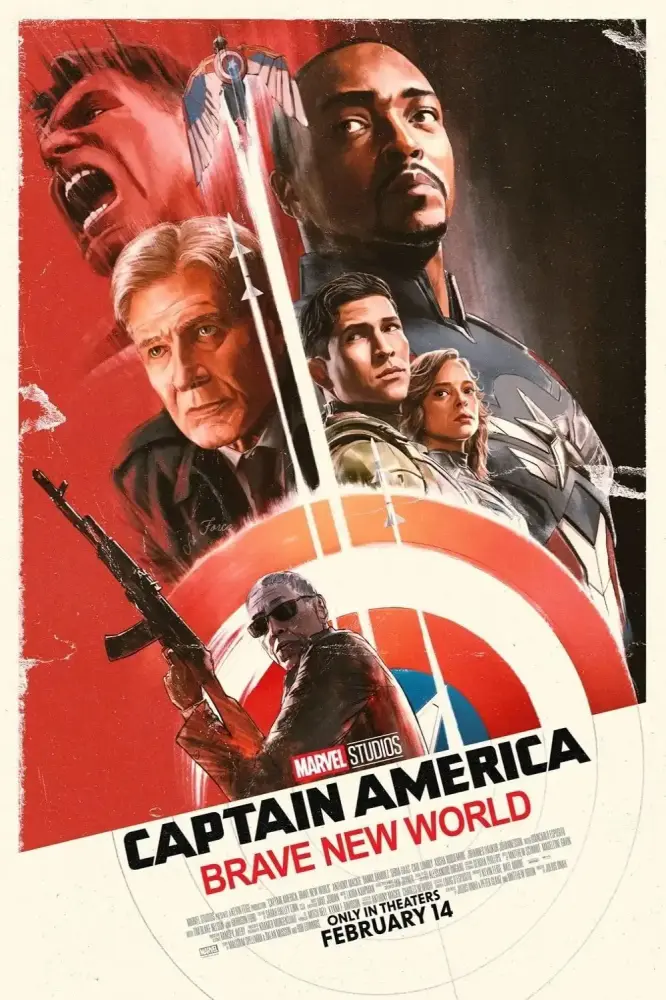 Cartel ampliado de Capitán América: Brave New World