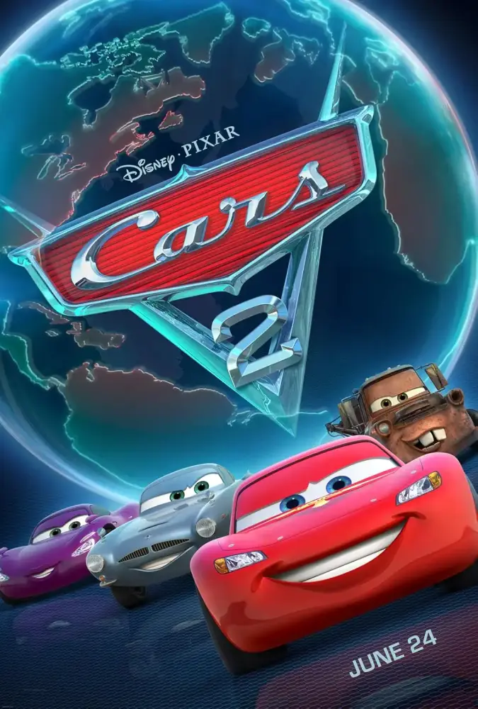 Cartel ampliado de Cars 2