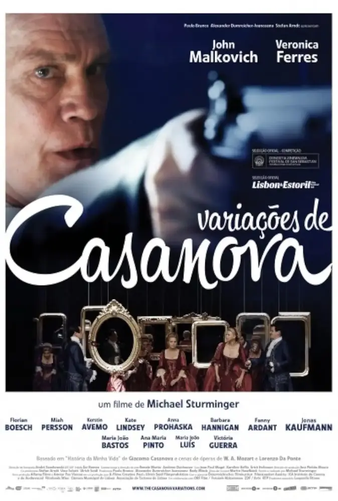 Cartel ampliado de Casanova Variations
