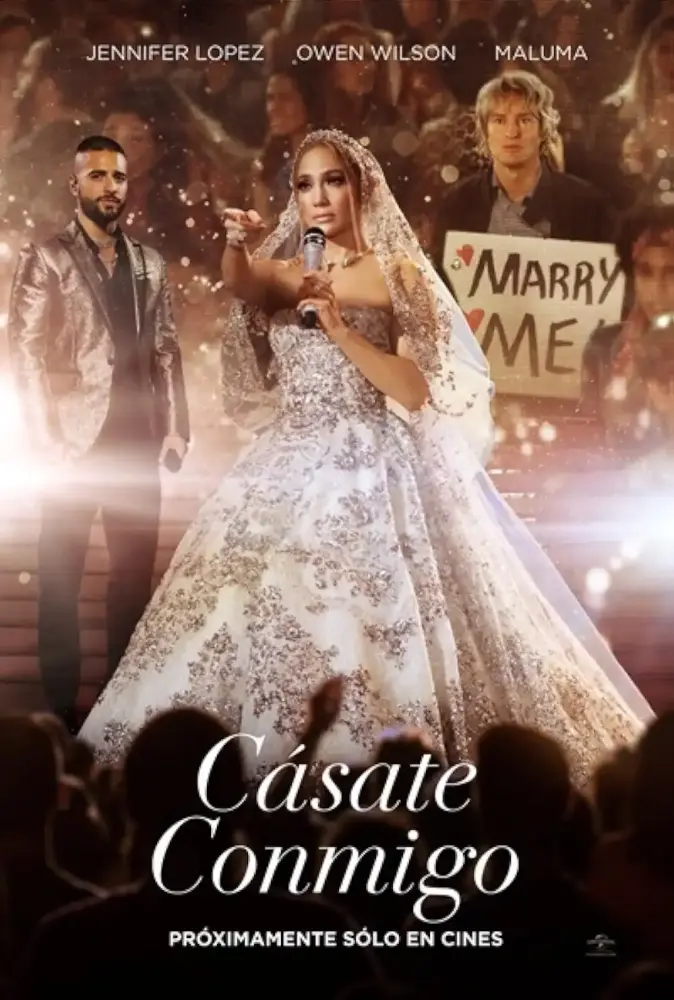 Cartel ampliado de Cásate conmigo