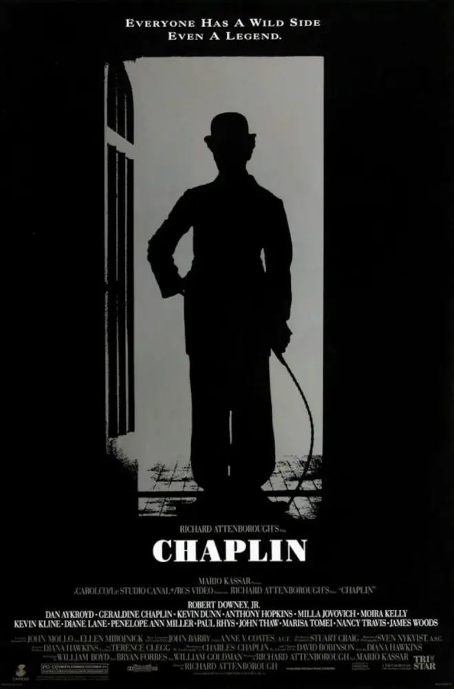 Cartel ampliado de Chaplin