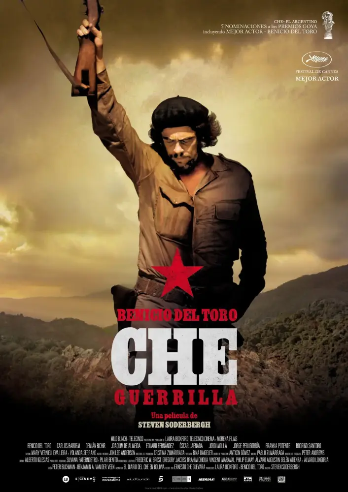 Cartel ampliado de Che, Guerrilla