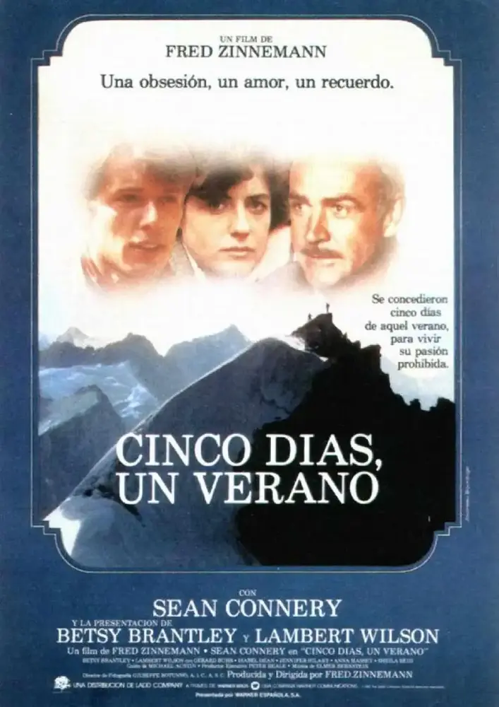 Cartel ampliado de Cinco días un verano