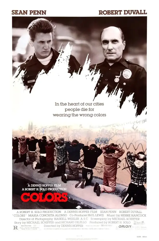 Cartel ampliado de Colors (Colores de guerra)