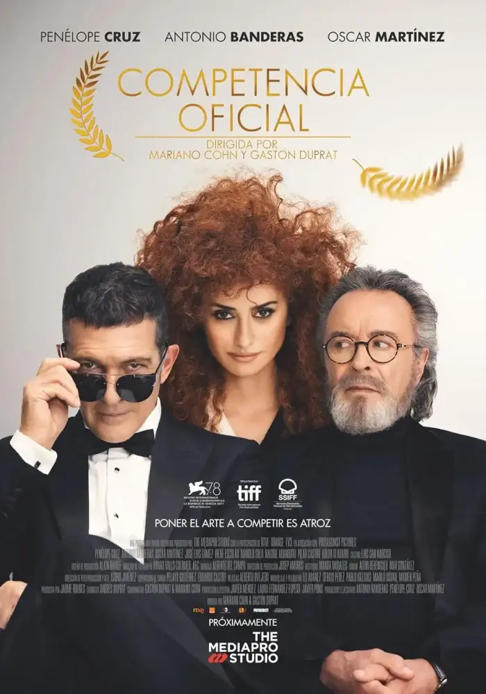 Cartel ampliado de Competencia oficial