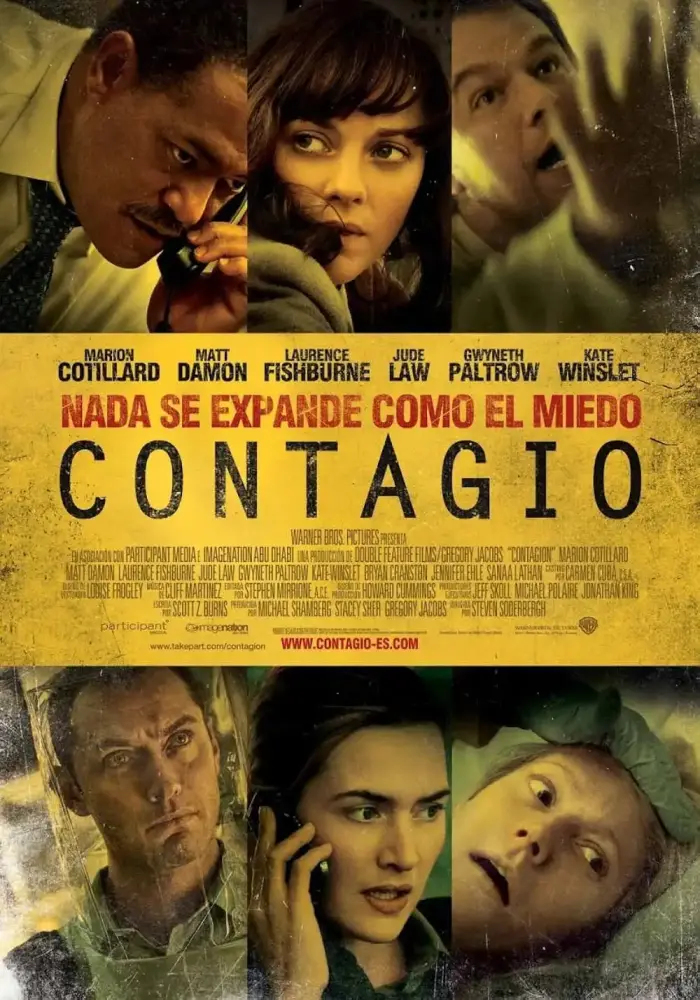 Cartel ampliado de Contagio