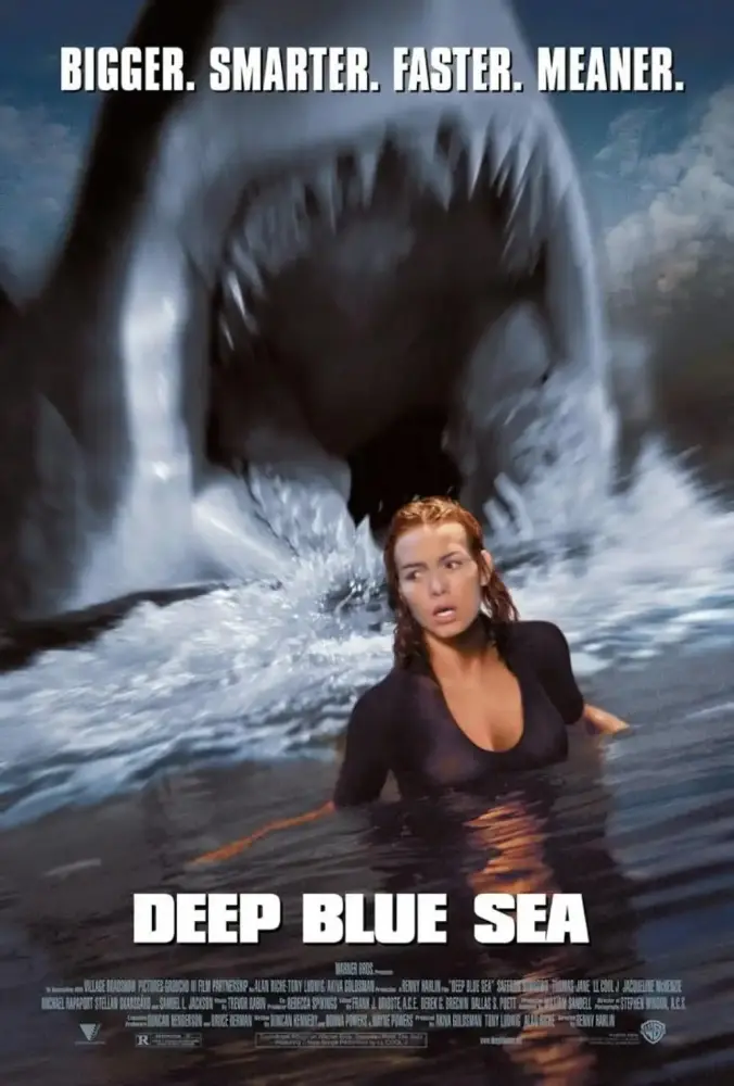 Cartel ampliado de Deep Blue Sea