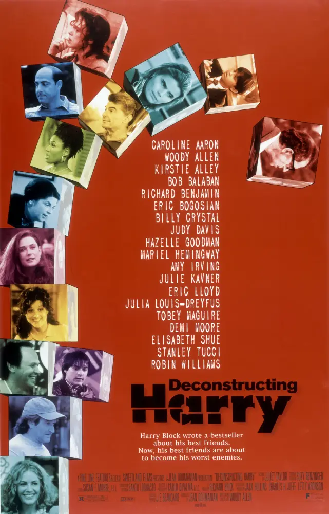 Cartel ampliado de Desmontando a Harry