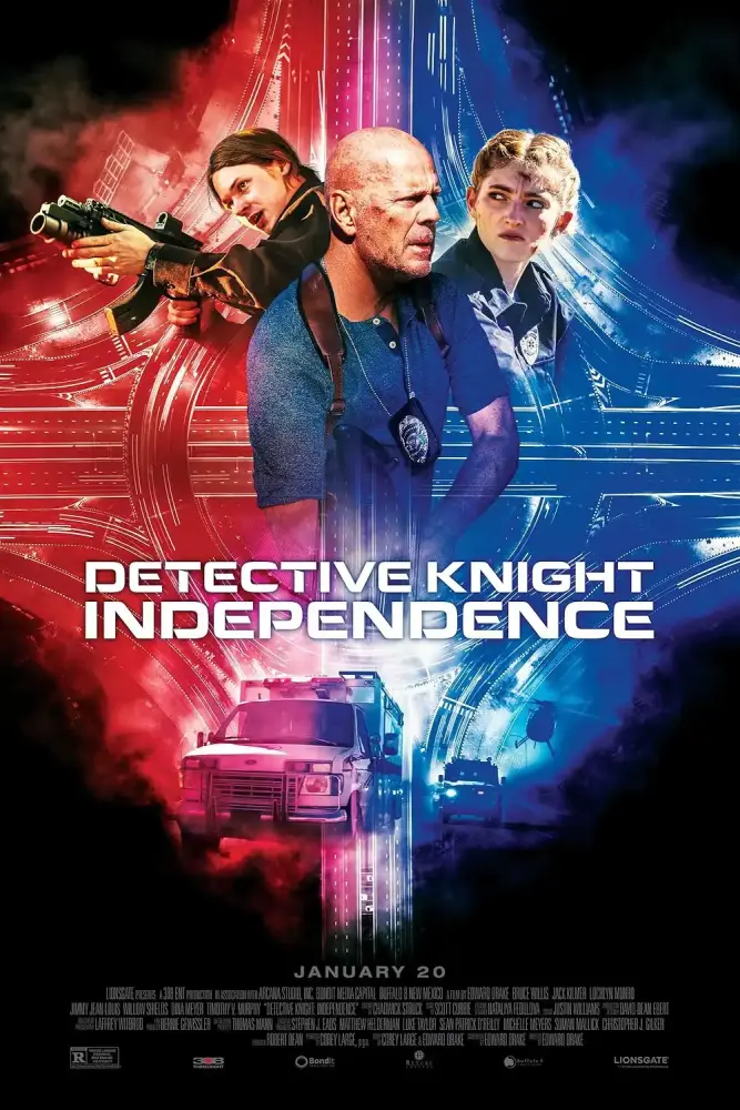 Cartel ampliado de Detective Knight: Última misión