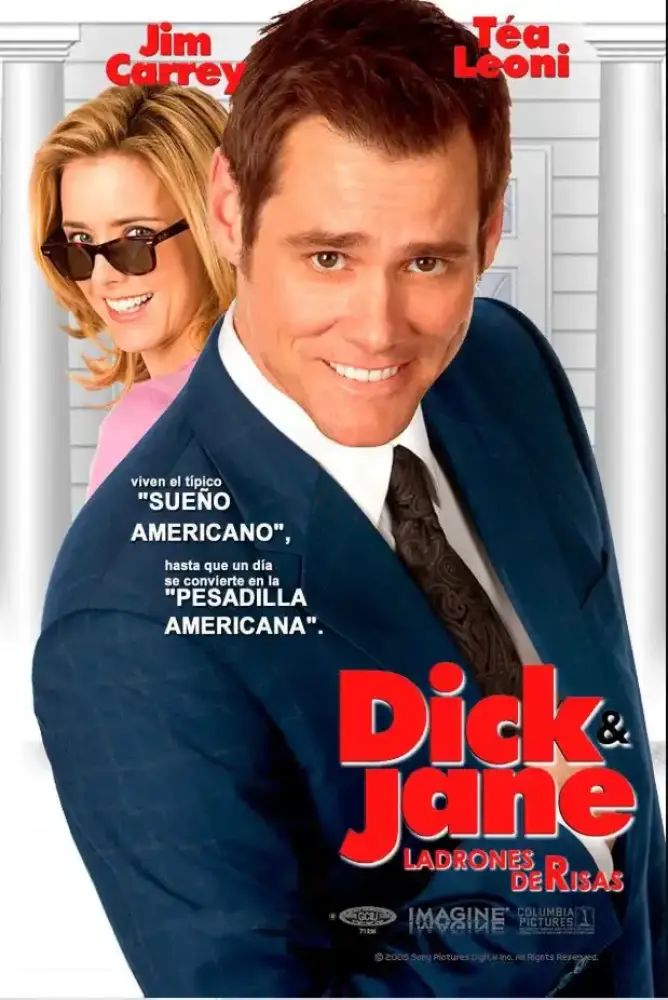 Cartel ampliado de Dick y Jane: Ladrones de risa