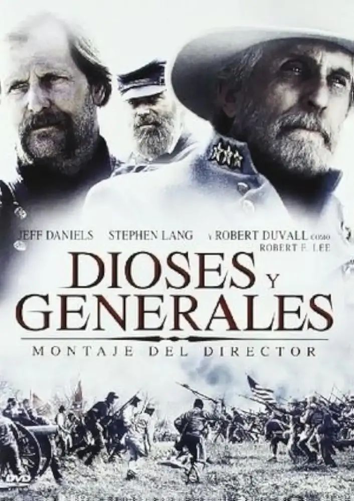 Cartel ampliado de Dioses y generales