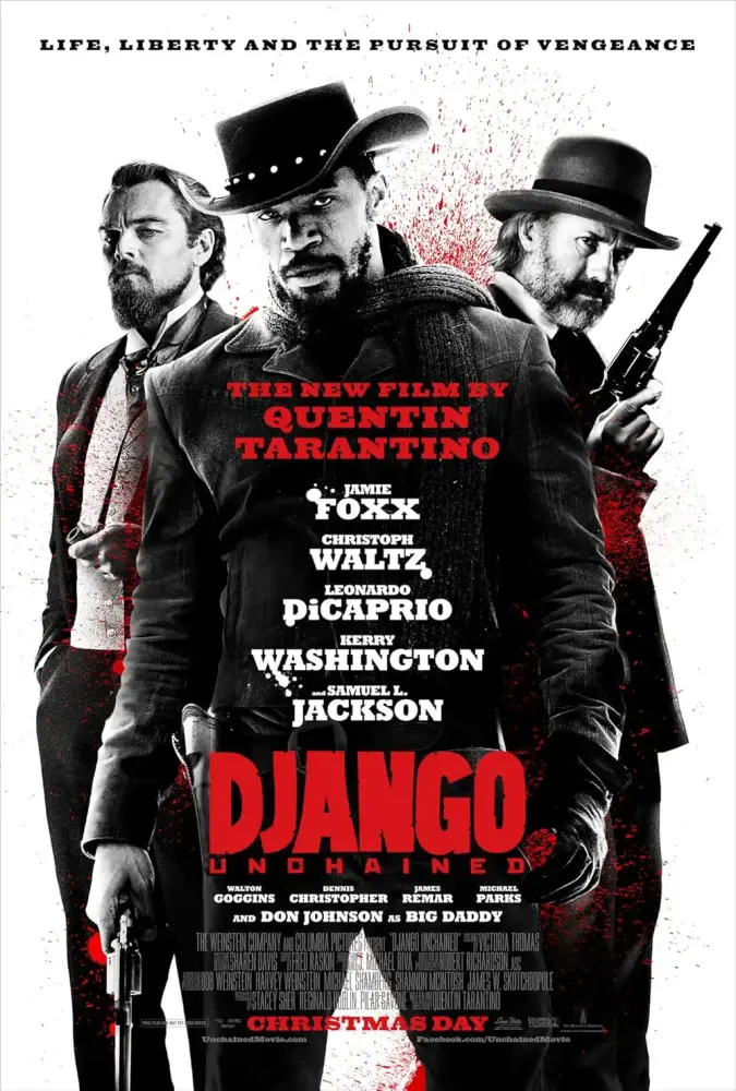 Cartel ampliado de Django desencadenado