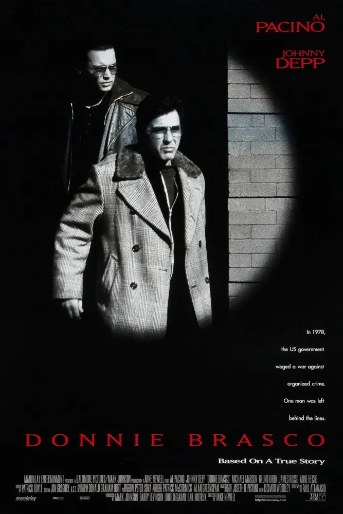 Cartel ampliado de Donnie Brasco