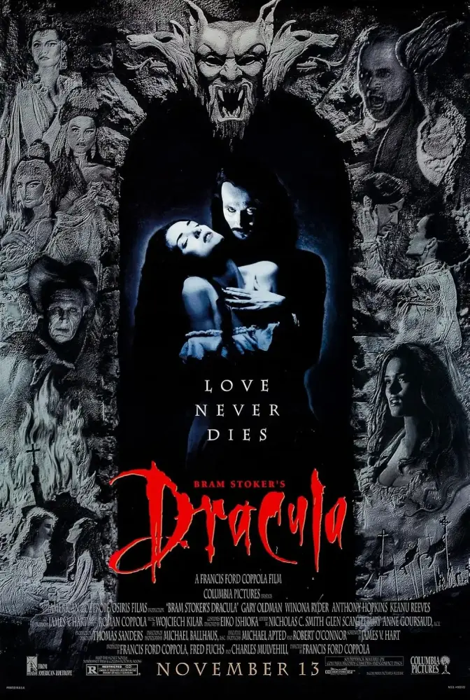 Cartel ampliado de Drácula de Bram Stoker