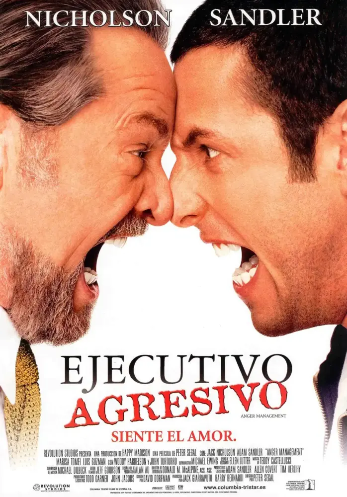Cartel ampliado de Ejecutivo agresivo