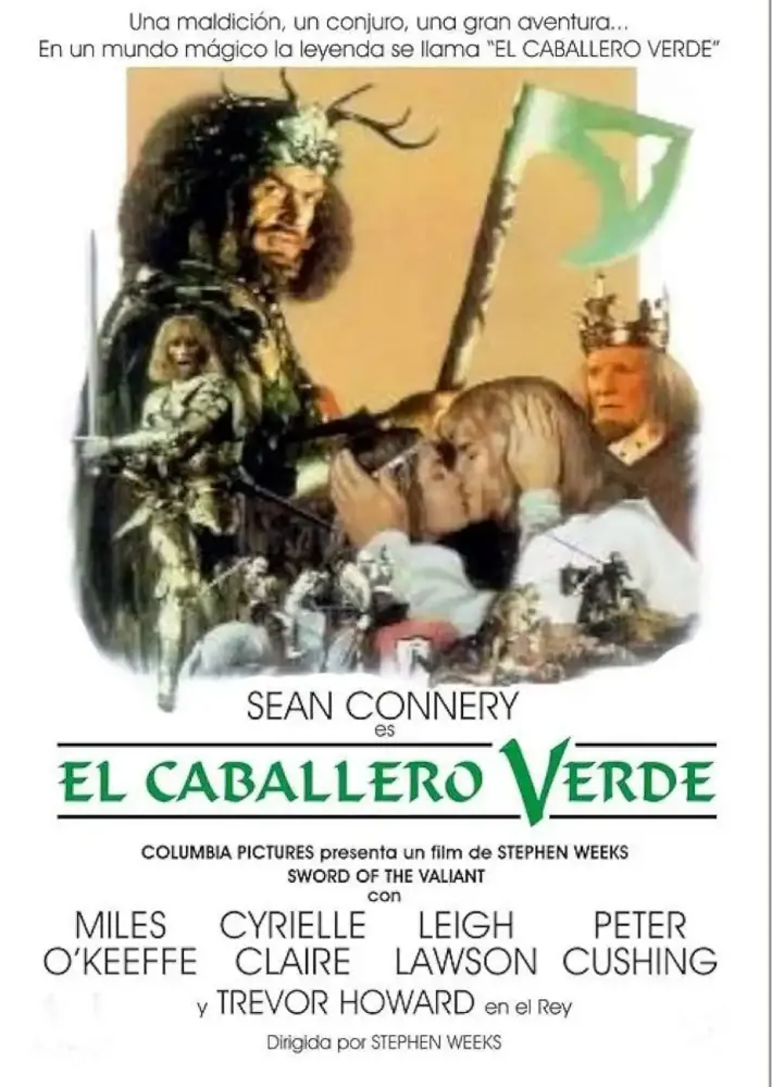 Cartel ampliado de El caballero verde