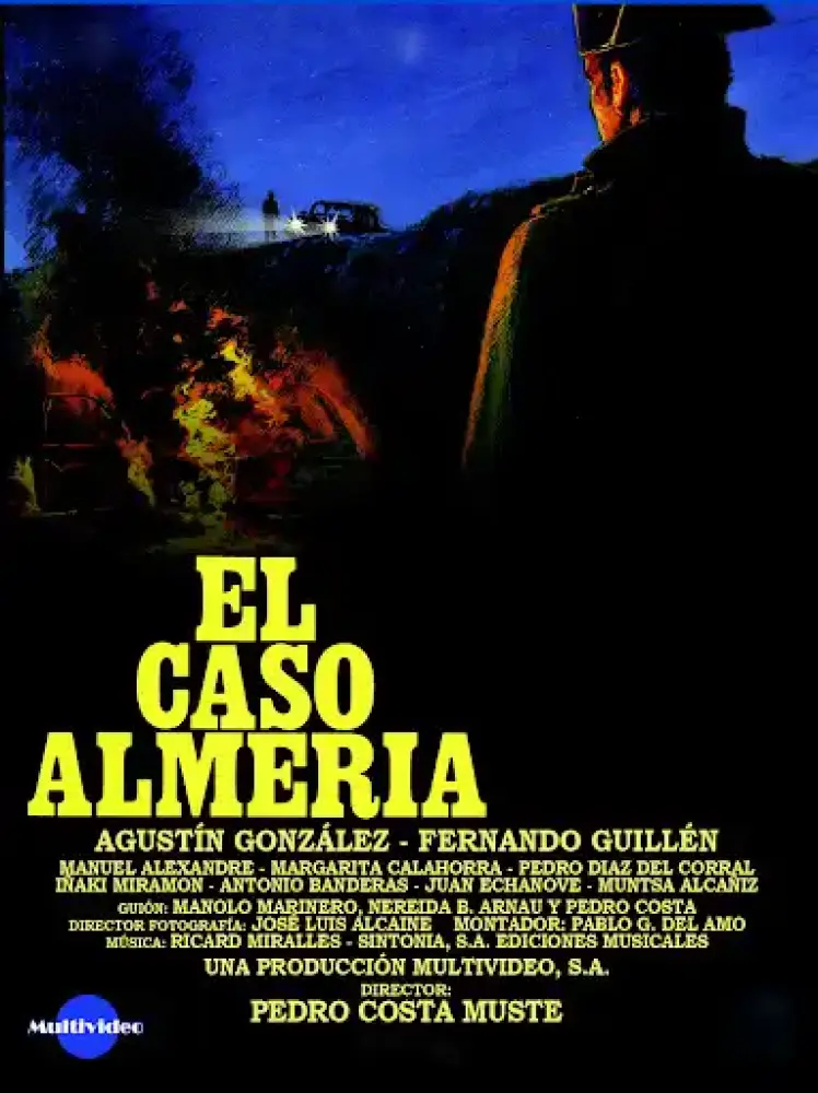 Cartel ampliado de El Caso Almería