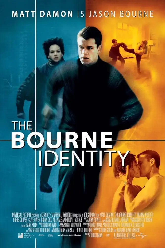Cartel ampliado de El caso Bourne