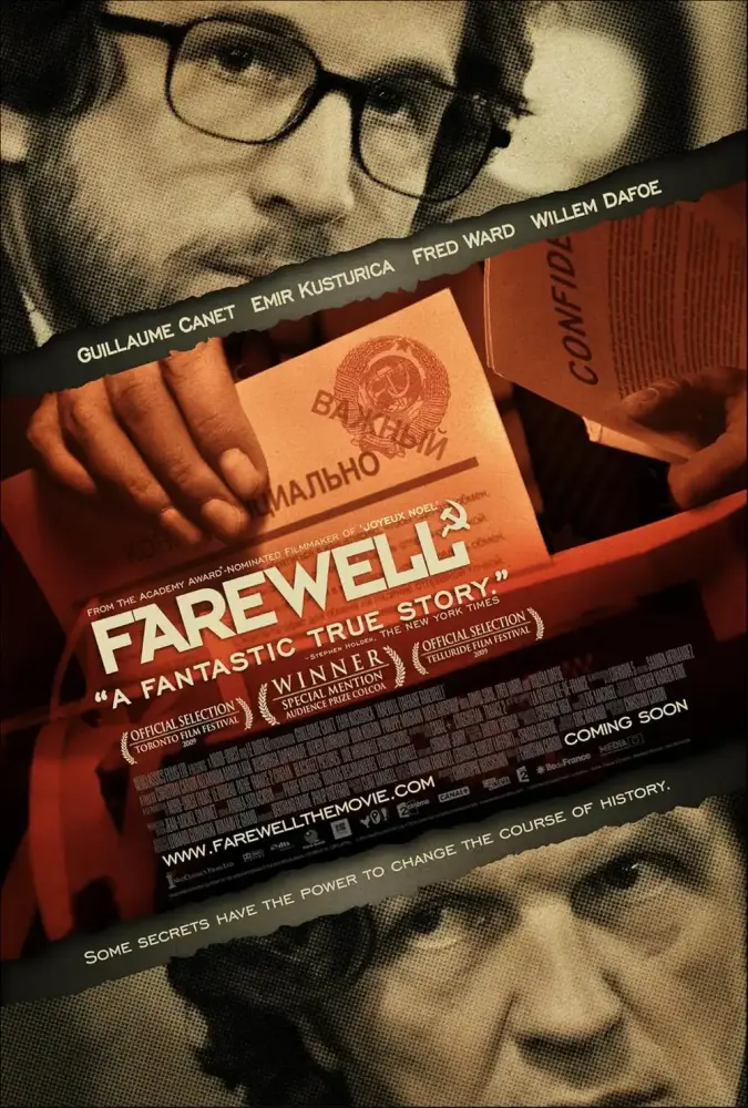 Cartel ampliado de El caso Farewell