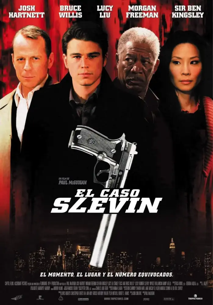 Cartel ampliado de El caso Slevin