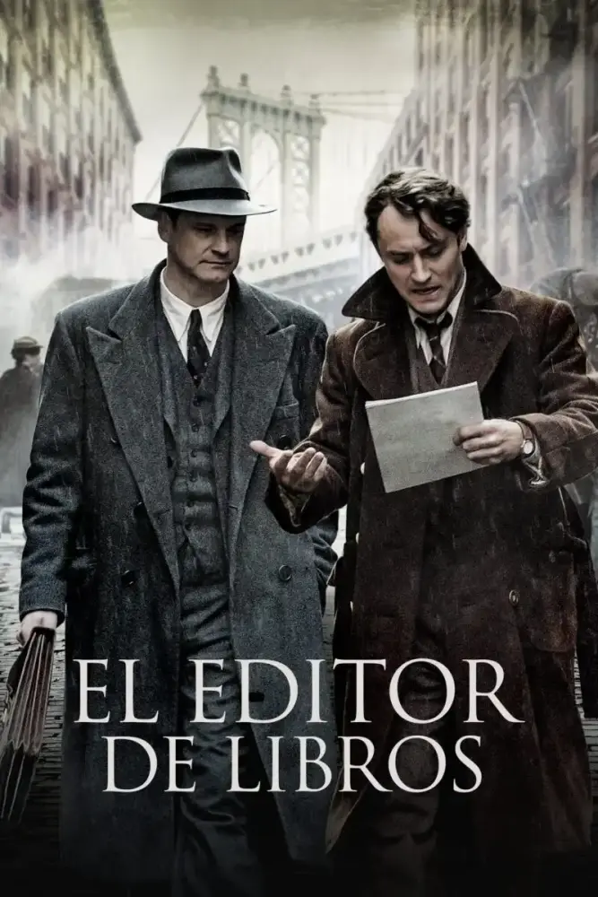 Cartel ampliado de El editor de libros