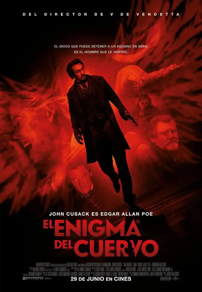 Cartel ampliado de El enigma del cuervo