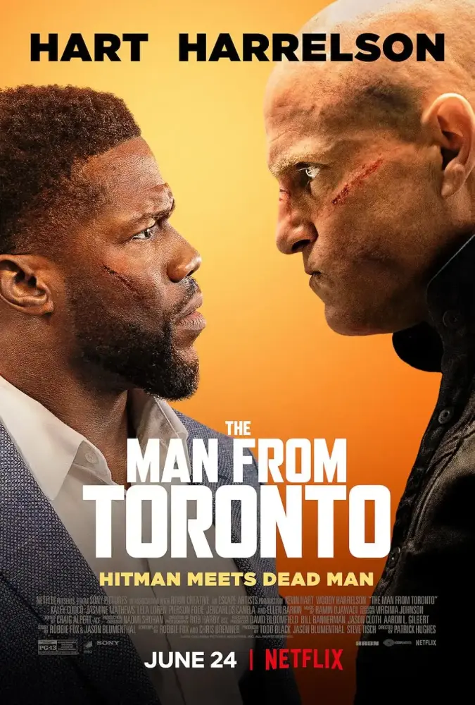 Cartel ampliado de El hombre de Toronto
