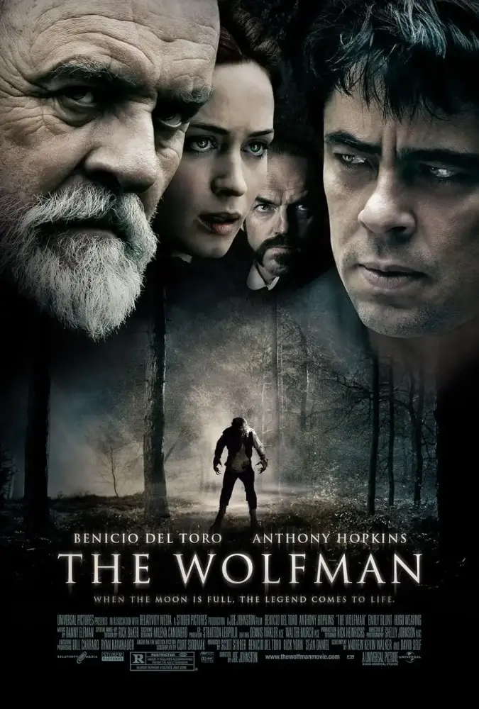 Cartel ampliado de El hombre lobo
