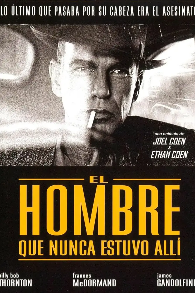 Cartel ampliado de El hombre que nunca estuvo allí