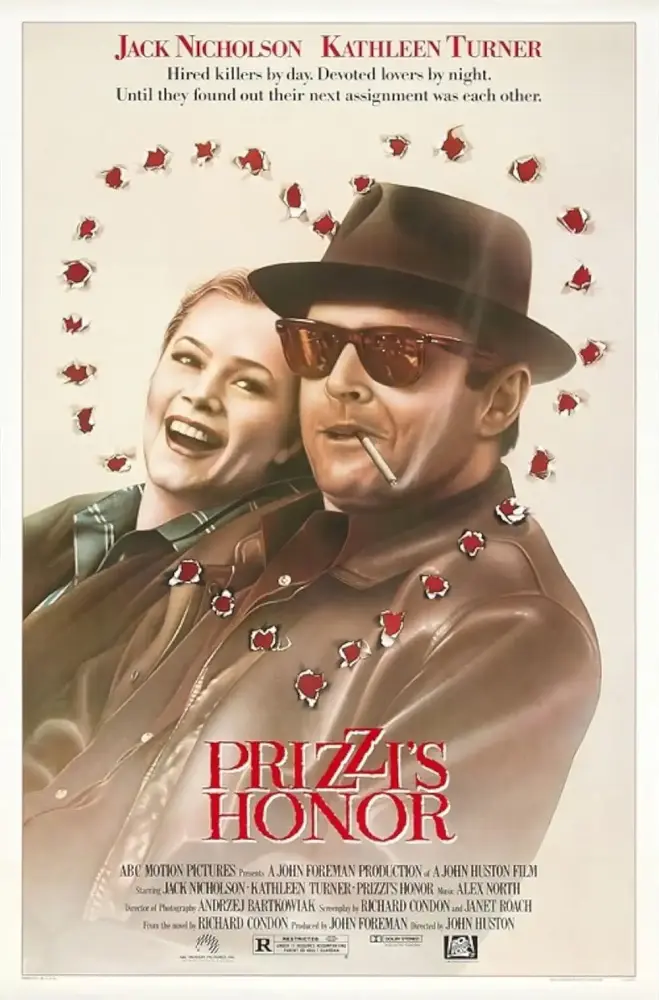 Cartel ampliado de El honor de los Prizzi
