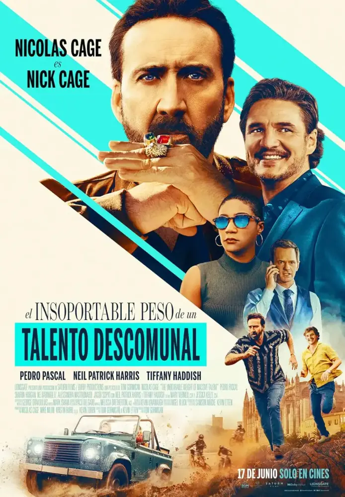 Cartel ampliado de El insoportable peso de un talento descomunal